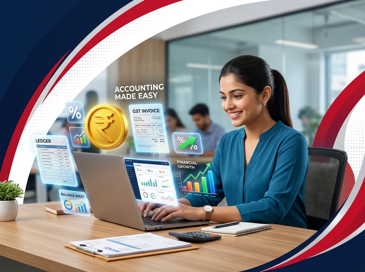 Tally Prime + GST Accounting & Taxation Course at SuperWeb Institute