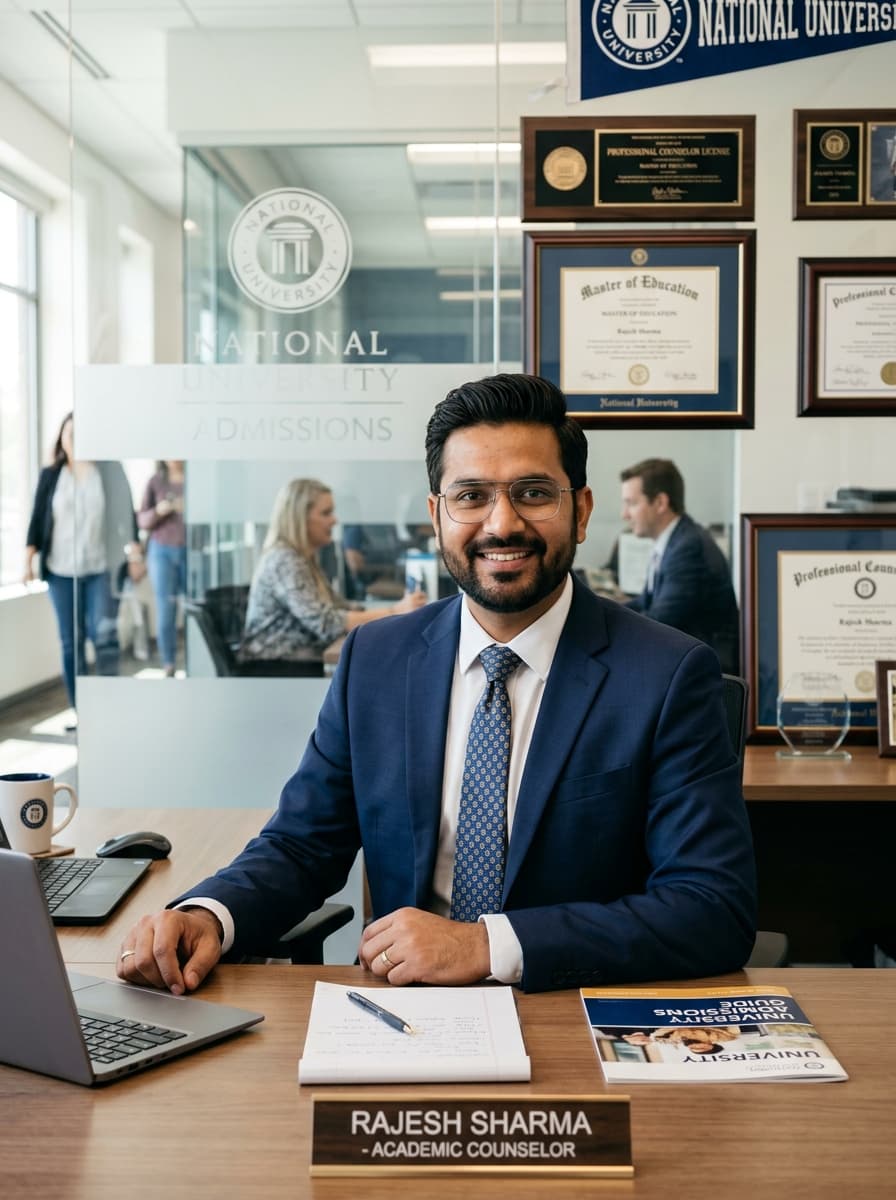 Rajesh Verma - Lead Admissions Advisor