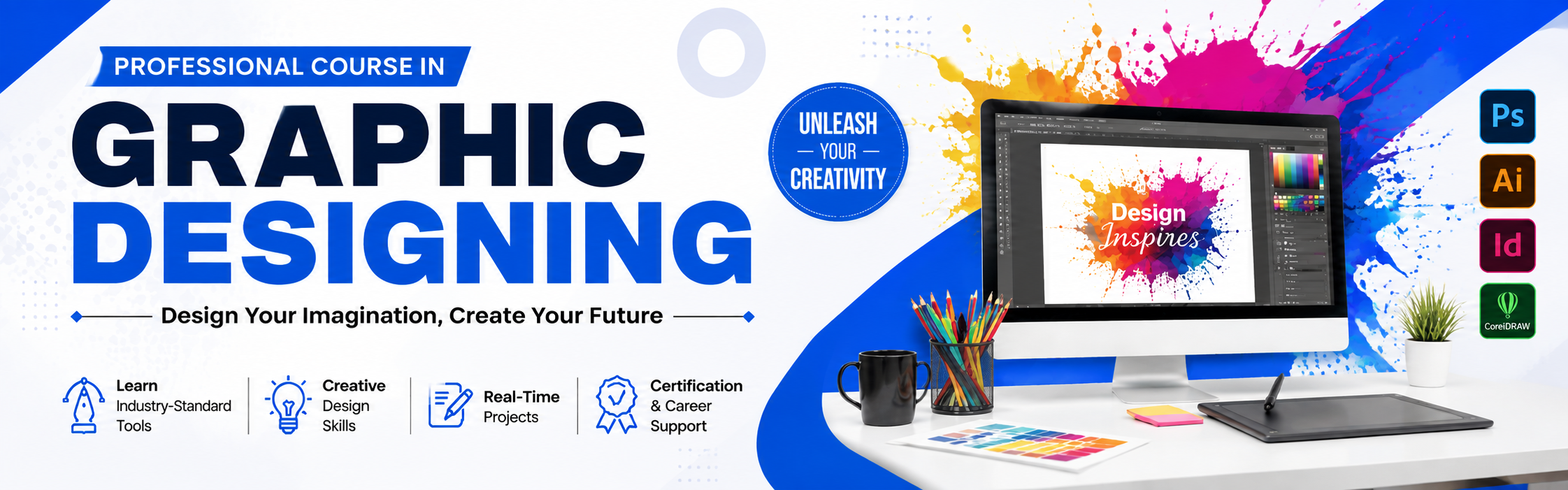 Professional Graphic Designing Masterclass - SuperWeb Computer Education